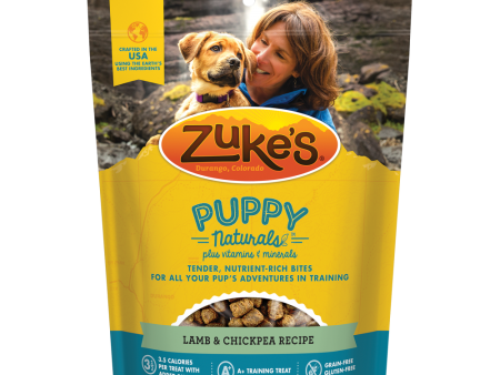 Zukes Puppy Naturals Grain Free Lamb and Chickpea Dog Treats Fashion