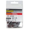 100-Pack Short Brown Aluminum Rivets Online Hot Sale