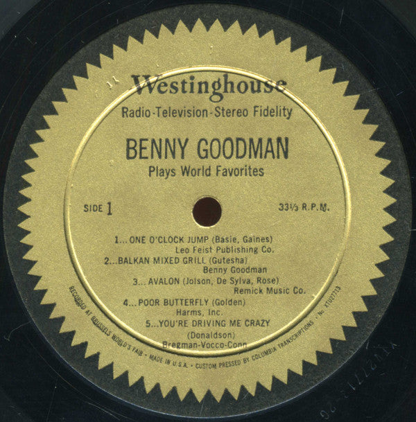 Benny Goodman Plays World Favorites In High-Fidelity Online