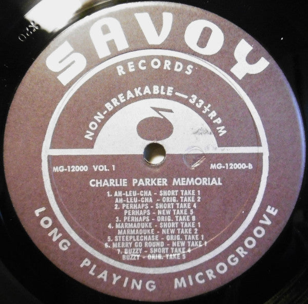 Charlie Parker Memorial Sale