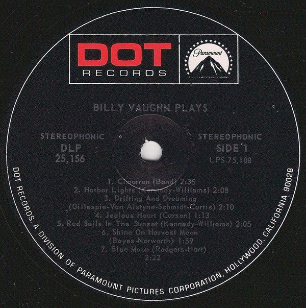 Billy Vaughn Plays Hot on Sale