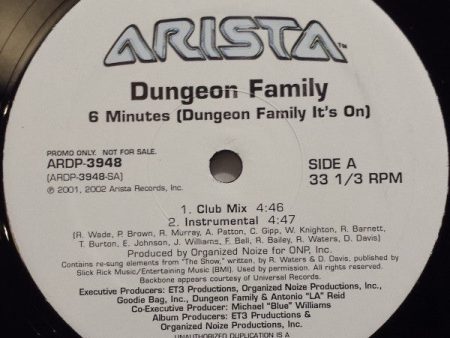 6 Minutes (Dungeon Family It s On) Cheap