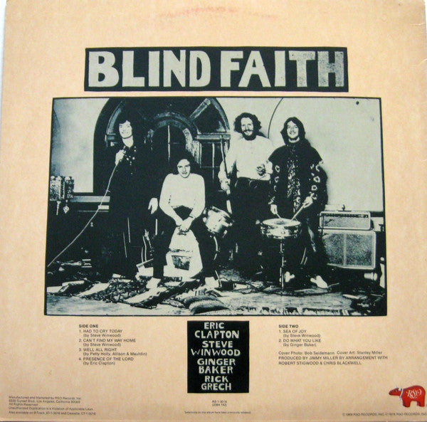 Blind Faith Hot on Sale