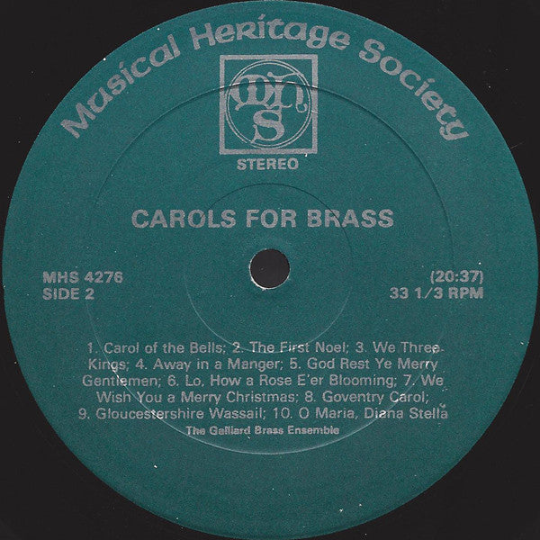 Carols For Brass Fashion