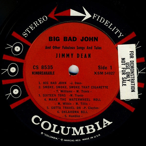 Big Bad John And Other Fabulous Songs And Tales Sale