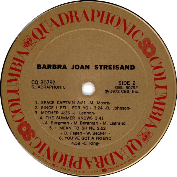 Barbra Joan Streisand Hot on Sale