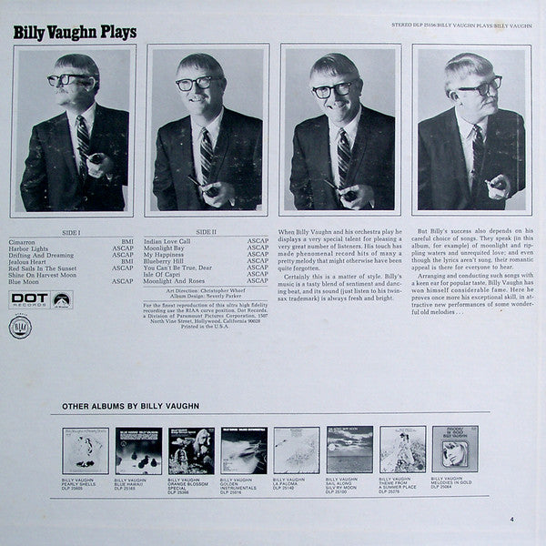 Billy Vaughn Plays Hot on Sale