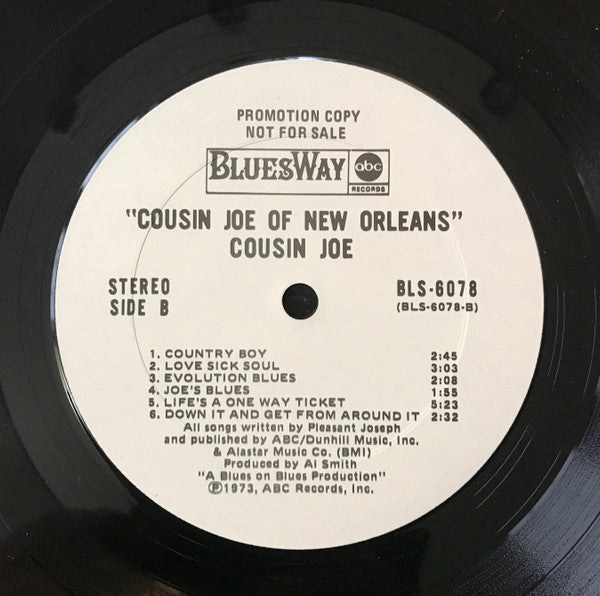 Cousin Joe Of New Orleans For Discount